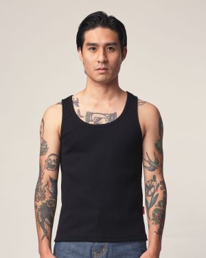 Tank Top Men Black VLC24/A