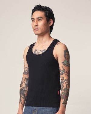 Tank Top Men Black VLC24/A